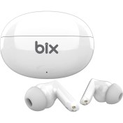 Resim Bix Soundcraft Tw1 Anc Çağrı ve Aktif Gürültü Önleyici Bluetooth 5.2 Ipx4 Kulak Içi Kulaklık Beyaz 