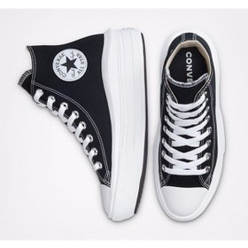 Resim Converse Ctas Move Hi Kadın Günlük Ayakkabı 568497C Siyah-Siyah-36 