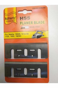Resim kohertz 1900b Planya Bıçağı (1 ÇİFT) 