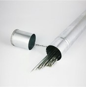 Resim 20'Li Paslanmaz Galvanizli Kebap Kuşbaşı Ciğer Tavuk Şişi Seti 