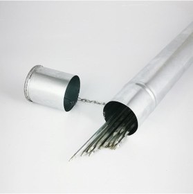 Resim 20'Li Paslanmaz Galvanizli Kebap Kuşbaşı Ciğer Tavuk Şişi Seti 