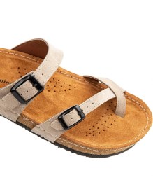 Resim Hush Puppies Baru Anatomik Taban Deri Kadın Terlik 