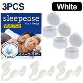 Resim 1 4 Adet Silikon Burun Mandalı Anti Horlama Burun Dilatörü Durdurma Horlama Yardımı Kolay Nefes Uyku Rinit Geliştirmek Kırmızı 