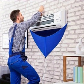 Resim Profesyonel HVAC Temizleme Çantası - Sızdırmaz Toz ve Buhar Emici, Temas Yapmayan Bakım Sistemi, Yıkanabilir ve Tekrar Kullanılabilir, Müze Kalitesinde Hava Kondisyoner Filtreleri için Tasarım, Elektrik Gerektirmez, Hava Kondisyoner Filtre Temizleme Çantası 