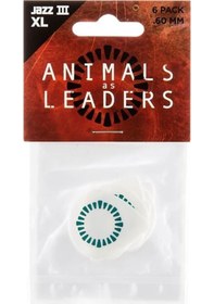 Resim Jim Dunlop Aalp03 Tosin Abasi Tortex Jazz Iıı Xl Pick 0.60 Mm 6lı Pena 