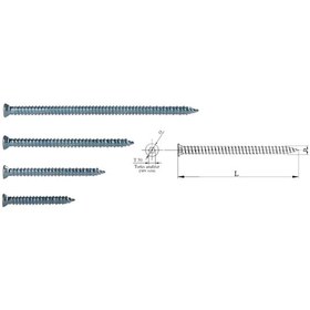 Resim Buldex Vida 7,5x60 Dubelsiz Vida 6 Cm 10 Adet - Mapı-329650 1x1 