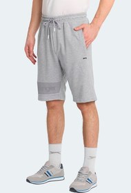 Resim Slazenger NUKA Erkek Cepli Kapri Gri Şort 