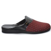 Resim Biocomfort Erkek Bordo Günlük Ev Terliği , Damat Terliği , Çeyiz terliği ve Misafir Terliği 