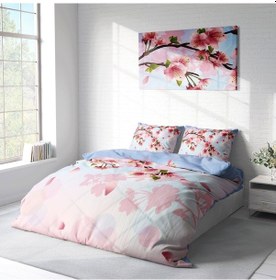 Resim Monohome Yeni Bahar 3D Pamuk Saten Çift Kişilik Nevresim Takımı Çok Renkli 