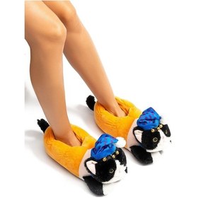 Resim Twigy Alis EE0558 Kadın Hayvanlı Panduf Siyah 36/41 Siyah 