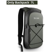 Resim Jialan Batı Bisikleti Hafif Açık Bisiklet Çantası 7l Nefes Sıvı A Gri 