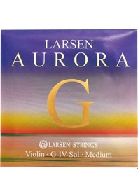 Resim Keman Teli Larsen Aurora G Sol 