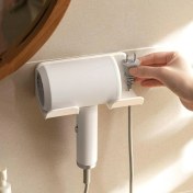 Resim Jsuqisu Saç Kurutma Makinesi Tutucu Xıaomı Saç Kurutma Makinesi Rafı Duvara Monte Saç Düzleştirici Kurutma Makinesi Tutucular Banyo Organizatör Depolama Raf Raf (Yurt Dışından) 