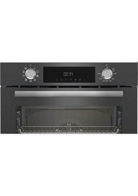 Resim Grundıg GEBM 12302ZG 72 LT Ankastre Fırın Gri 