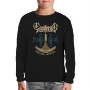 Resim Ensiferum - Heathen Horde Siyah Çocuk Sweatshirt 