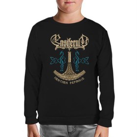 Resim Ensiferum - Heathen Horde Siyah Çocuk Sweatshirt 