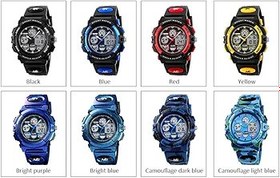 Resim Pepisky 1163 Saatler Çocuklar Açık Spor Çocuk İzle Dijital Kuvars Kol Saati Erkek Kız PU Kayış Band ile Saatler Alarm LED Işık Su Geçirmez Tarih Şok Direnci Giyilebilir Aksesuarları 