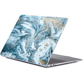 Resim MacBook Pro 16" A2141 Desenli Koruyucu Laptop Kılıfı No.5 