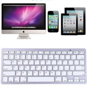 Resim Microcase Bluetooth Kablosuz Mac Iphone Ipad Klavye -al2733 Beyaz 