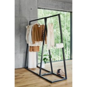 Resim Abronya Metal Askılık Açık Askılık Konfeksiyon Askısı Açık Gardırop 150 cm 