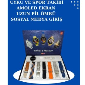 Resim 2025 Model Akıllı Saat ve 2.nesil Tws Bluetooth Kulaklık Yüksek Ses Kaliteli 