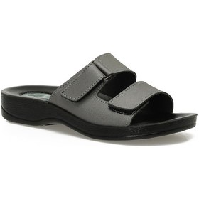 Resim Polaris 607015.z5pr Gri Kadın Terlik 000000000102037320 Gri 