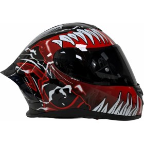 Resim Rivox R1 Venom Kapalı Kask 