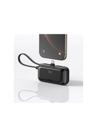 Resim Mcdodo Mc-7760 5000mah 22.5w Dahili Kablolu Powerbank Siyah 