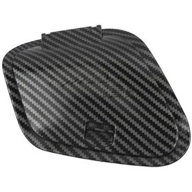 Resim Cloudstore Yamaha N Max 155 V2 2020-2022 Karbon Fiber Usb Şarj Portlu Su Geçirmez Motor Yan Çantası Karbon Fiber 