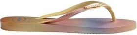 Resim HAVAIANAS Slim Gradient Sunset Yellow Pıxel Sandalet 4146908-1732 