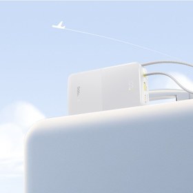 Resim Baseus EnerFill Bipow2 Pro 20000mAh Dahili USB-C Kablolu, 22,5 W Hızlı Şarjlı, LED Ekranlı Powerbank 