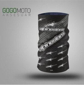 Resim GOGOPREMİUM Motosiklet Bandana Desenli 
