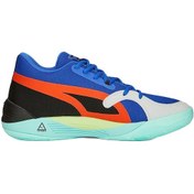 Resim Puma Trc Blaze Court Erkek Basketbol Ayakkabısı 37658228 Renkli 001 