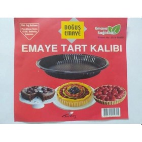 Resim Emaye Tart Turta Kalıbı Royaleks-82501 Siyah 