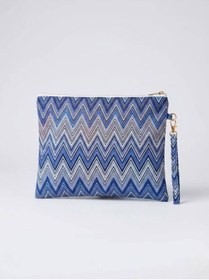 Resim Noa Collection Zigzag Clutch Çanta 