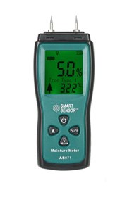Resim Vkemall Akıllı Sensör Elde Taşınabilir Mini Ahşap Nem Ölçer Dijital Lcd Kerest Koyu Yeşil 