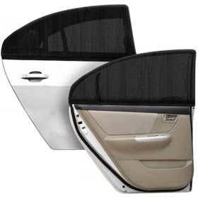 Resim NAZ OTO Volkswagen Passat B6 2005-2010 Uyumlu 2 Adet Oto Yan Cam Güneşliği, Arka Cam Güneşliği/Perde 