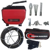 Resim Miran Tıkalı Kanal Gider Açma Makinesi Mini Set 