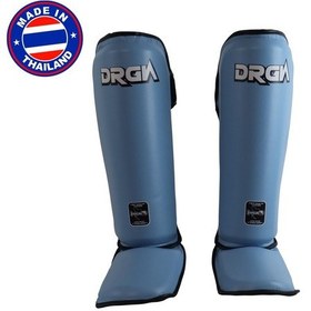 Resim Dragondo Drgn-t52 Hakiki Deri Kaval Koruyucu Turkuaz Kick Boxing Kaval Koruyucu Açık Mavi 