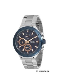 Resim Ferrucci Fc4854 Çelik Fonksiyon&takvimli Erkek Kol Saat Bileklik 