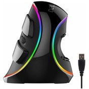 Resim Cbtx Delux M618 Plus Ergonomik Dikey Kablolu 4000 DPI RGB Optik Mouse 