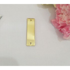 Resim YENİ HEDİYELİK DÜNYAM Dekoratif Aksesuar Akriliği – Delikli Yapışkanlı 4cm 25 Adet 