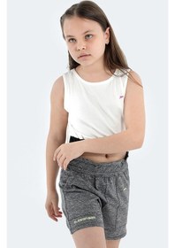 Resim Slazenger DEVARAJ IN Kız Çocuk Şort Koyu Gri 