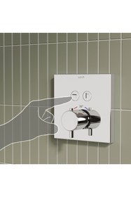 Resim Artema AquaHeat A42746 Ankastre Termostatik Banyo Bataryası, Sıva Üstü Grubu, Krom 