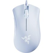 Resim Razer DeathAdder Essential Kablolu Optik Oyuncu Mouse Beyaz Teşhir 