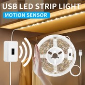 Resim Sevgililer Günü için 10.0metre USB Güçlü LED Şeridi ile Hareket Algılama ve Ayarlanabilir Özellik – Parlatılmış Uzay Temalı Plastik Bant, Kızılötesi Fonksiyonu, Koridor, Merdiven, Salon, Mutfak, Yatak Odası için İdeal 