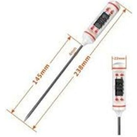Resim Vzn Tp101 Gıda Sıvı Et Su Yiyecek Sıcaklık Ölçer Termometre 