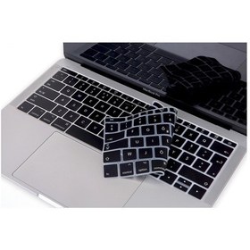 Resim Macbook Klavye Koruyucu 12-13Inc A1708 A1534 F Türkçe Daktilo Tip Siyah 