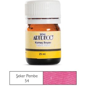 Resim Artdeco Kumaş Boyası 25Ml Şeker Pembe 54 