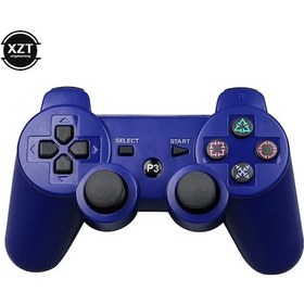 Resim Mavi-gamepad Kablosuz Bluetooth Uyumlu Joystick Konsolu İçin Sony Ps3 Denetleyicisi Playstation 3 Oyun Pedi Joypad Oyun Aksesuarları 